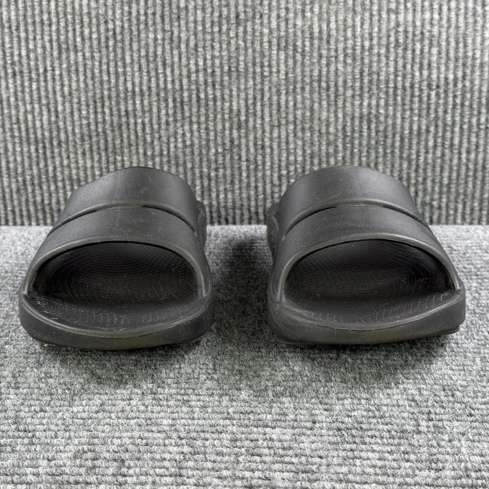 Oofos OOahh Sport Slide Sandals Black Recovery Footwear Mens 11 Womens 13 EU 44